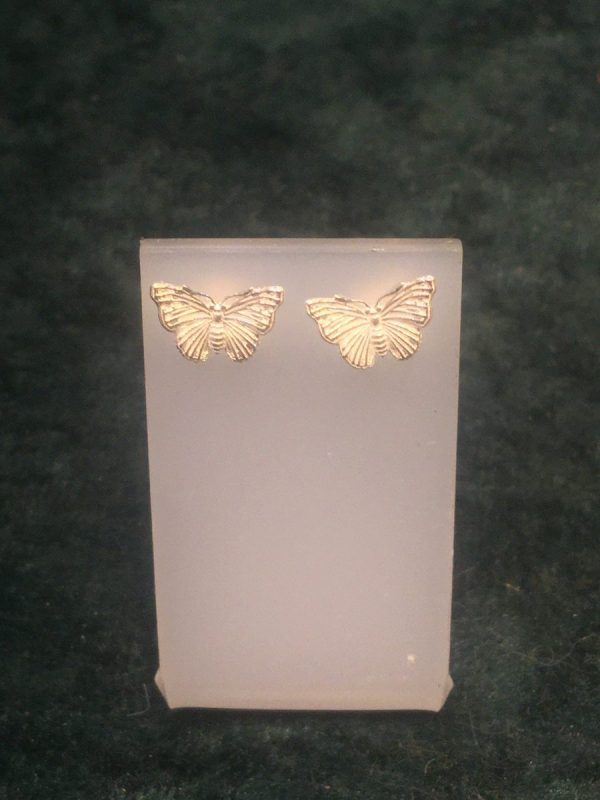 Silver Butterfly Stud Earrings SGH3777/S