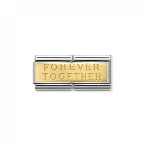 Nomination Classic Gold Forever Together Double Charm 030710/02