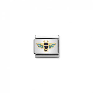 Nomination Classic Gold Egyptian Scarab Charm 030262/13