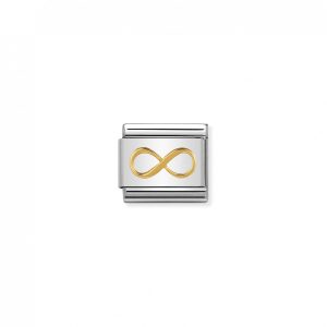 Nomination Classic Gold Infinity Charm 030162/41