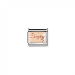 Nomination Classic Rose Gold Daughter Charm 430101/43