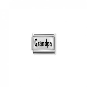 Nomination Classic Silvershine Grandpa Charm 330102/45