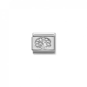 Nomination Classic Silvershine Tree of Life with CZ Charm 330311/10