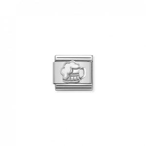Nomination Classic Silvershine Beer Charm 330202/34