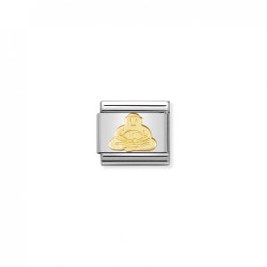 Nomination Classic Gold Buddha Charm 030105/06