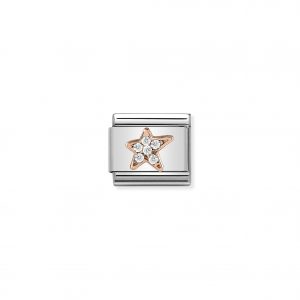 Nomination Classic Rose Gold Star with CZ Charm 430302/16