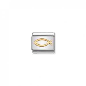Nomination Classic Gold Ichthys Charm 030105/08