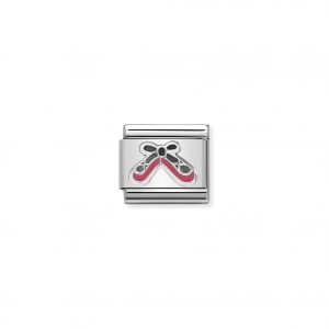 Nomination Classic Silvershine Pink Dance Shoes Charm 330202/41