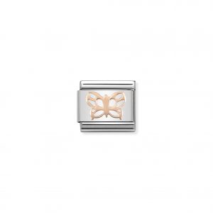 Nomination Classic Rose Gold Butterfly Charm 430104/09