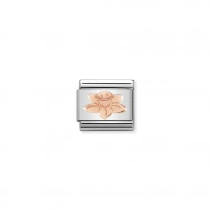 Nomination Classic Rose Gold Daffodil Charm 430104/23