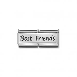 Nomination Classic Silvershine Best Friends Double Charm 330710/03