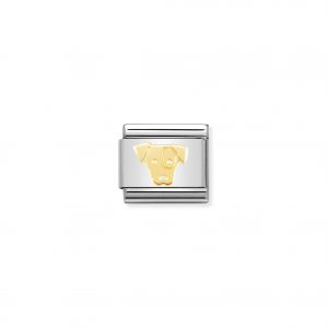 Nomination Classic Gold Jack Russell Charm 030162/58