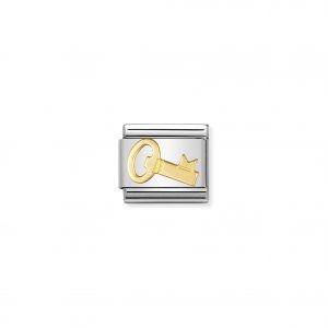Nomination Classic Gold Key Charm 030109/02
