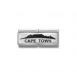 Nomination Classic Silvershine Cape Town Skyline Double Charm 330790/06