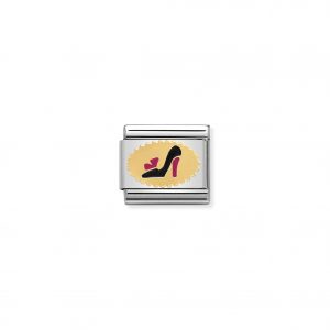 Nomination Classic Gold Madame's Shoe Charm 030285/17