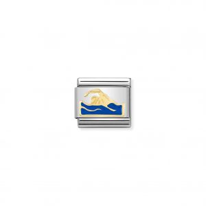 Nomination Classic Gold Swimmer Charm 030259/18