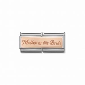 Nomination Classic Rose Gold Mother of the Bride Double Charm 430710/07
