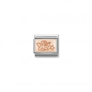 Nomination Classic Rose Gold Angel of Wishes Charm 430101/45