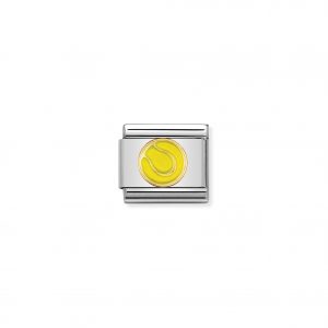 Nomination Classic Gold Tennis Ball Charm 030203/43