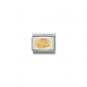 Nomination Classic Gold Girl Charm 030242/35