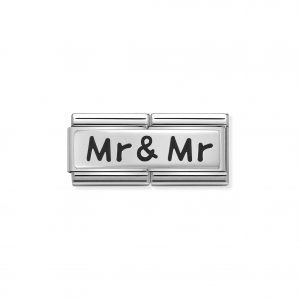 Nomination Silvershine Mr & Mr Double Charm 330710/23