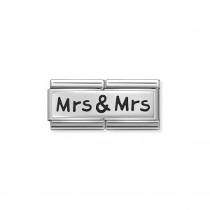 Nomination Silvershine Mrs & Mrs Double Charm 330710/24