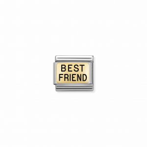 Nomination Classic Gold Best Friend Charm 030166/05