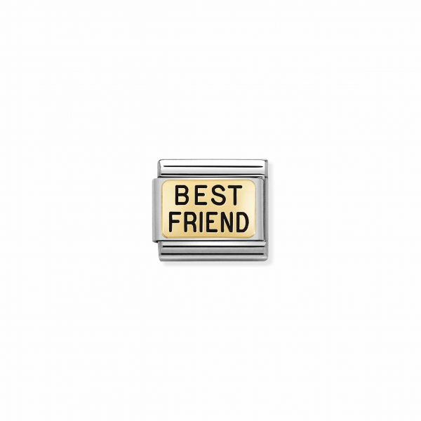 Nomination Classic Gold Best Friend Charm 030166/05