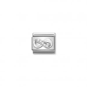 Nomination Silvershine Infinity CZ Charm 330304/41
